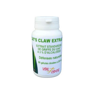 GRIFFE DU CHAT - CAT'S CLAW EXTRAIT A 3% - 90 gélules