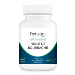 Huile Bourrache - Dynveo - 500 mg - 60 Gél. 20% acide gamma linolénique