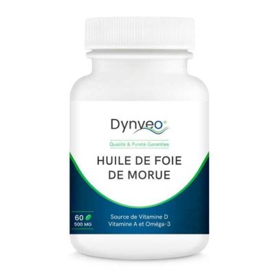 Huile de Foie de Morue 500 mg 60 capsules DYNVEO