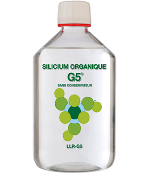 Silicium Organique G5 sans conservateur   500 ml LLR-G5